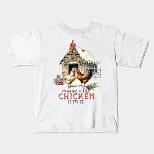 Christmas Farm Quote Kids T-Shirt